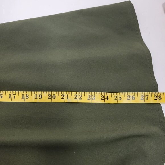 Shein Women's Green Single Breasted Flare Skirt with Button Details Size XL - Picture 7 of 11